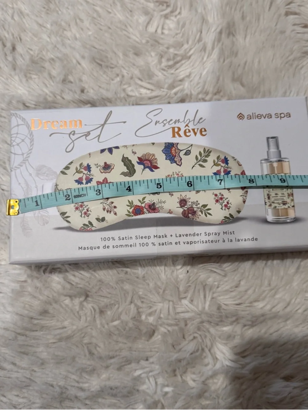Alieva spa - Dream Set Satin Sleep Mask & Lavender Mist